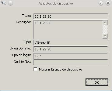 Mostrar o status de todos os dispositivos: habilita o campo Status dos Dispositivos localizado no menu Ferramentas.