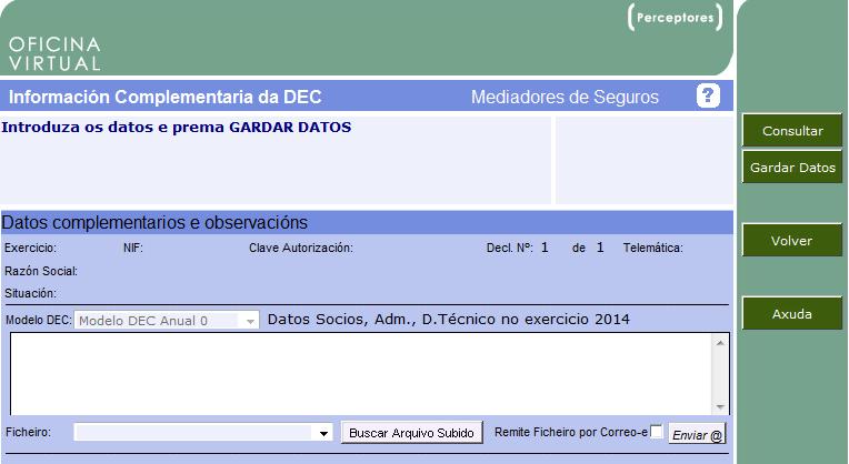 deberán indicar os novos datos