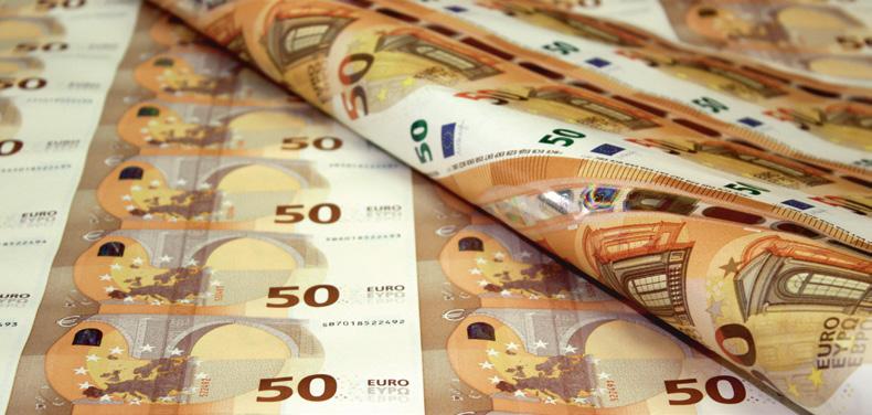 BANCNOTA DE EUR DIN SERIA EUROPA Noua bancnotă de EUR va începe să circule în întreaga zonă euro la data de 4 aprilie 2017.