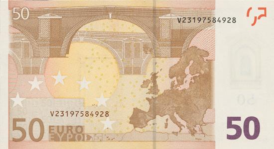 BANCNOTELE DE EUR BANCNOTA DE EUR DIN SERIA EUROPA ELEMENTE NOI Avers Revers Noile bancnote euro prezintă concepția grafică bazată pe