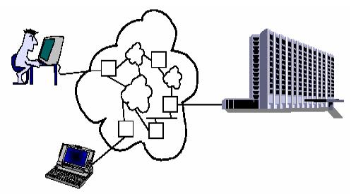 Conceito Conjunto de computadores interligados capazes de trocar