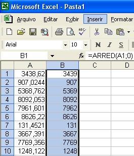 Após digitarmos a fórmula (se tiver dúvidas a respeito, consulte o material da disciplina de Informática Básica), pressionamos Enter e o Excel calcula o resultado.