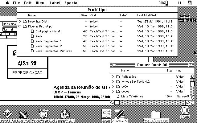 Exemplo de Interface Gráfica com o Utilizador