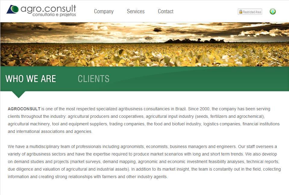 About Agroconsult, visit our website www.agroconsult.
