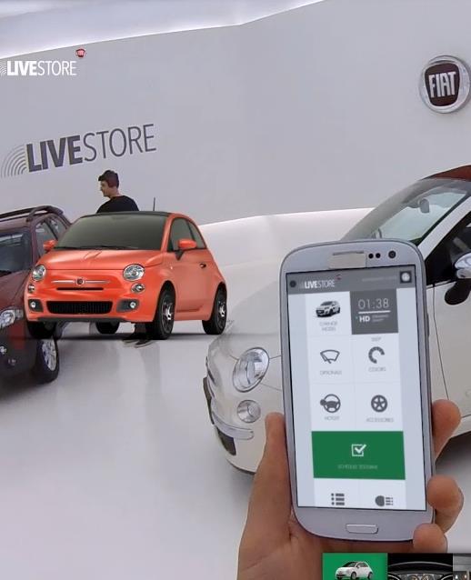 Fiat: Pioneira em Inovação Fiat Live Store,