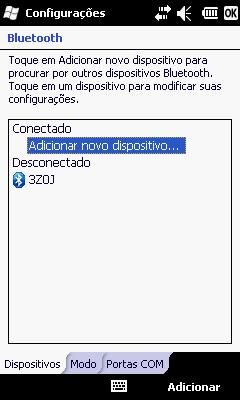 Exemplo: 3Z0J (Nº de Série do Aparelho) Marque a opção Porta