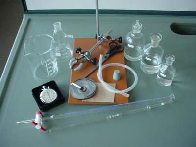 REALIZAÇÃO EXPERIMENTAL Objectivos Avaliar a velocidade da reacção química entre o ácido clorídrico e o magnésio a partir do volume de hidrogénio molecular libertado em função do tempo.