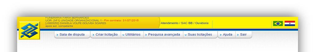 Importante: O ente comprador poderá definir intervalos mínimos entre lances, inclusive de