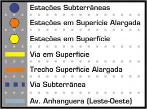 Programa de Intervenção Urbana Traçado do Metrô Leve de