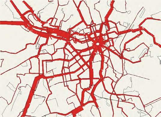 Programa de Intervenção Urbana Desempenho projetado do Metrô Leve de Goiânia