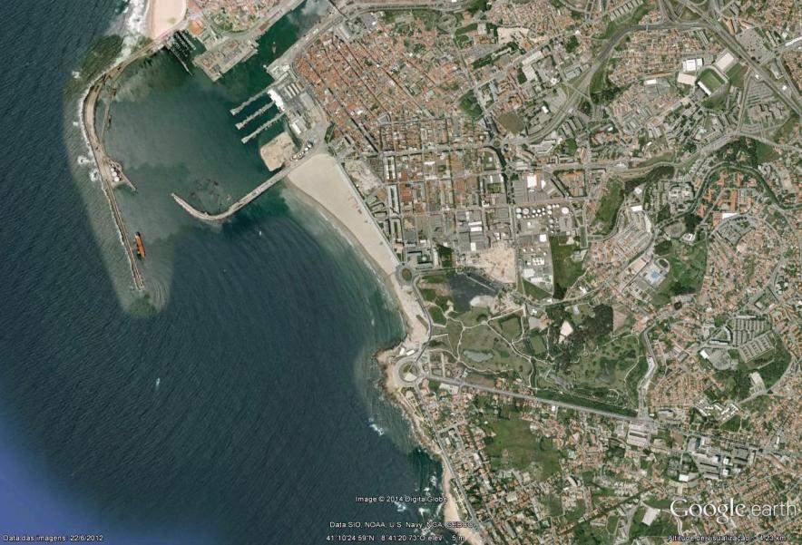 Gaia) A frente marítima que une as 3 cidades, já foi palco de várias provas