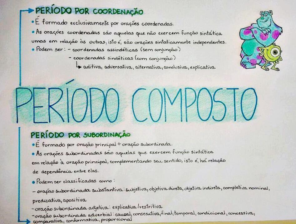 Orações subordinadas ADJETIVAS: aquelas que valem por adjetivos. Elas funcionam como adjunto adnominal do substantivo a que se referem.