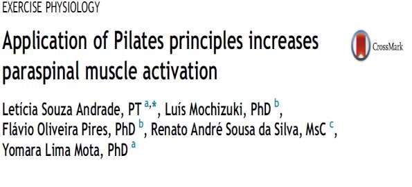 Aplicação dos Princípios do Método Pilates