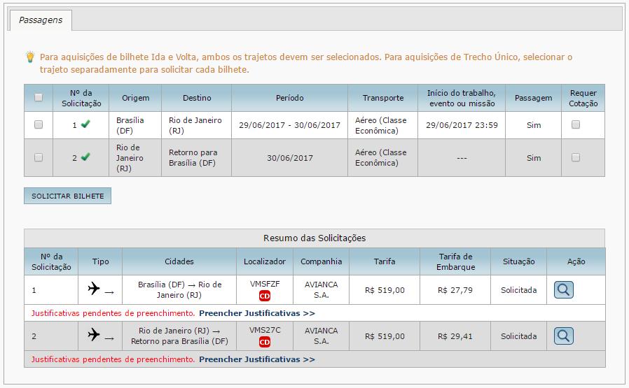 2.30. Clicar no botão EFETUAR RESERVA para continuar com o procedimento. 2.31.