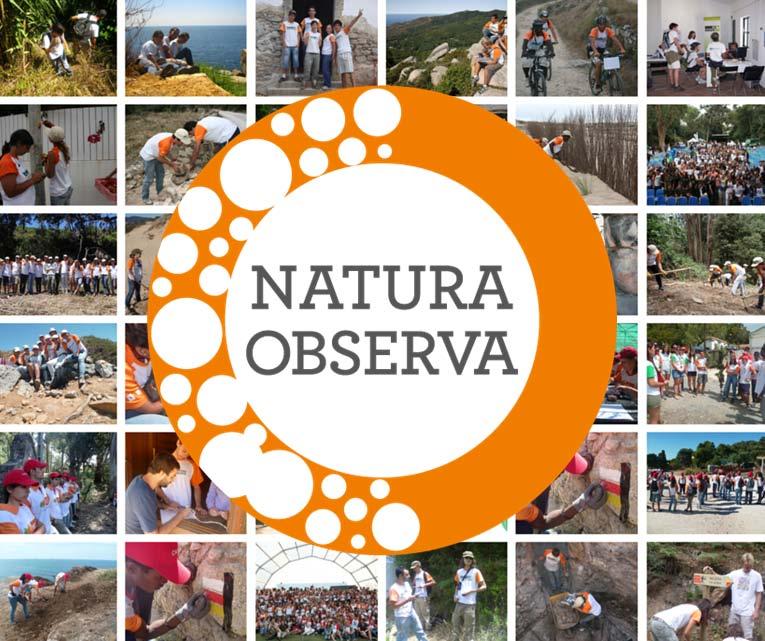 PROGRAMA O Natura Observa é um programa de voluntariado jovem para a conservação e proteção da natureza