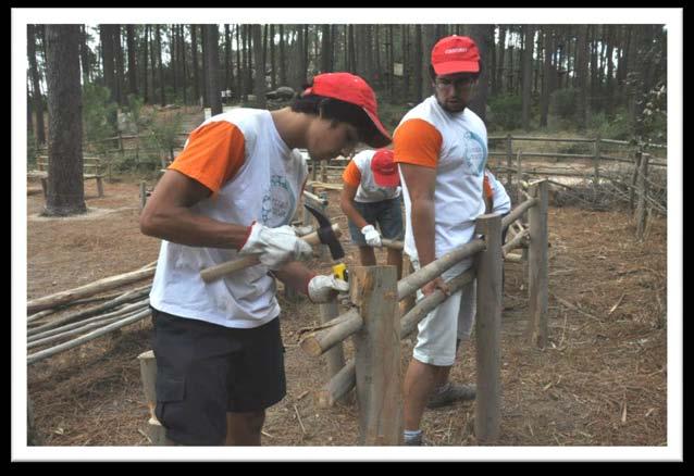 TEXUGO Executar a manutenção das infraestruturas e caminhos existentes no Pedra Amarela Campo Base
