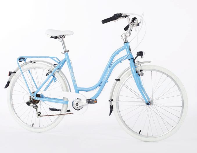 TAVIRA Simples e delicada, a Tavira é a bicicleta ideal para aproveitar o verão tranquilo.