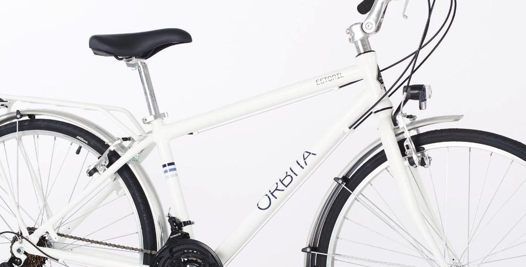 ESTORIL Com uma geometria híbrida, a Estoril é uma bicicleta para todos e para qualquer ocasião.