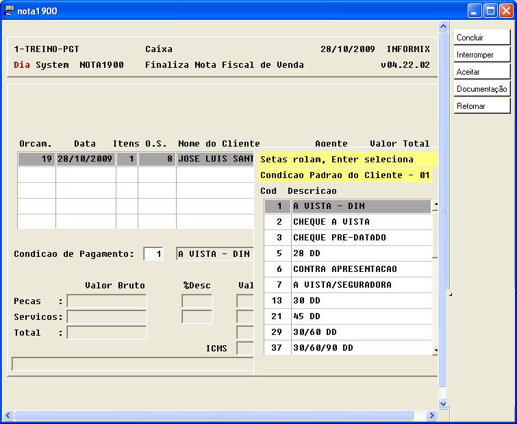 Caixa Capitulo 02 Após dar Enter irá abrir a tela dos