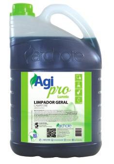 LIMPADOR GERAL A linha Agipro traz limpadores com múltiplo uso, alto rendimento e qualidade superior, sensação de frescor e limpeza permanentes.