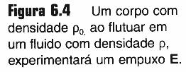 intensidade é igual ao peso do fluido deslocado pelo corpo.