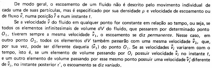 4 Introdução a hidrodinâmica O movimento (escoamento) dos fluidso é de extrema importância na biologia uma vez que é a partir de fluidos que nutrientes circulam dentro de um organismo (ex.