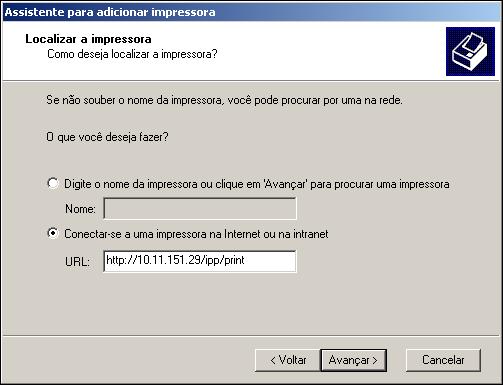 CONFIGURAÇÃO DAS CONEXÕES DE IMPRESSÃO 25 PARA CONFIGURAR A IMPRESSÃO IPP COM O WINDOWS 1 Windows 2000: Clique em Iniciar, selecione Configurações e, em seguida, Impressoras.