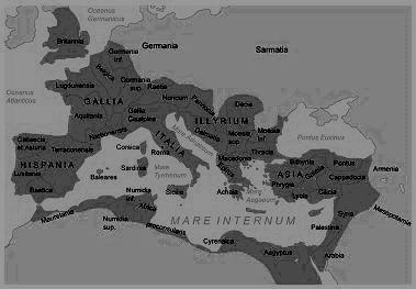 18.observe o mapa abaixo: Faça a leitura do mapa do processo de expansão romana. 19. O poder político dos romanos não foi uma sucessão de vitória e de crescimento de riquezas sem limites.