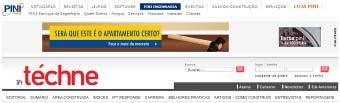Site Revista Téchne o Site do Engenheiro Parceria com IPT O site da revista