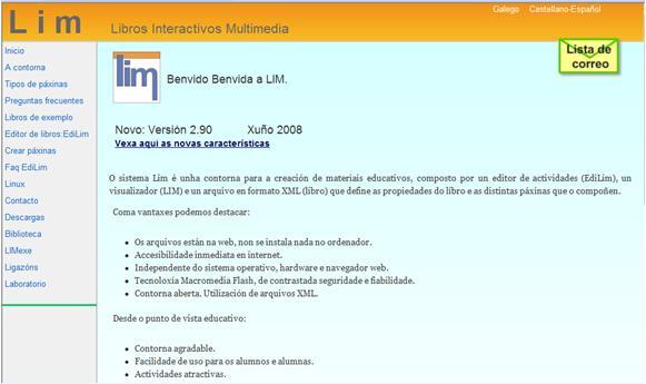 LIM precisa para o seu funcionamento o plug-in flash.