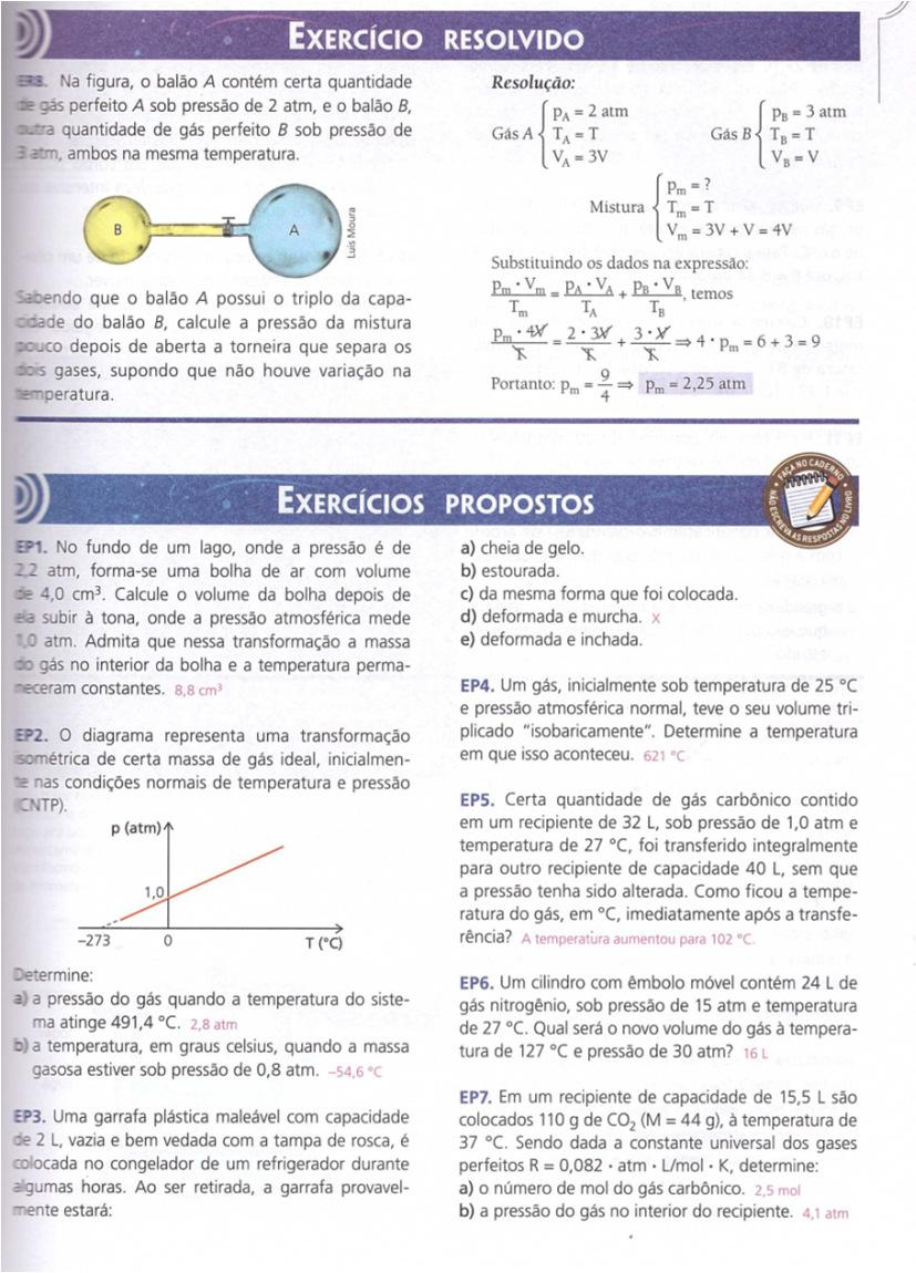 Estudo dos Gases FUKE Raramente citam vestibulares, imaginamos