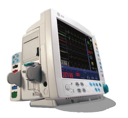 Tela colorida de 10 4; Módulo Hemodinâmico com Pressão Invasiva; Módulo de Capnografia; Bateria com até 4,5 horas de autonomia; Conectividade com Central.