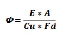 7- Cálculo do Fluxo Total: Com os dados obtidos anteriormente calcula-se o Fluxo total ( ambiente.