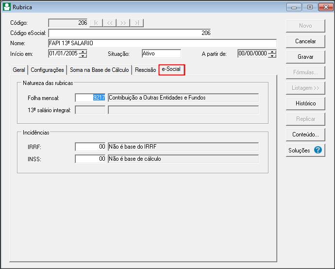 2 CADASTRAR ENTIDADES DE PREVIDÊNCIA COMPLEMENTAR 2.1 Acesse o menu ARQUIVO, clique em ENTIDADES DE PREVIDÊNCIA COMPLEMENTAR; 2.