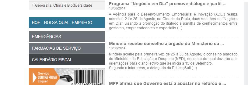 Qual. Emprego Escolha BQE Privado 3º - Abra a barra