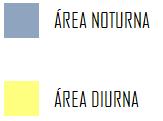 esquerda da entrada e os espaços abertos à direita.