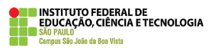Instituto Federal de Educação, Ciência e Tecnologia de São Paulo Processo Seletivo 1º/2017 6ª CONVOCAÇÃO PARA MATRÍCULA CÂMPUS SÃO JOÃO DA BOA VISTA Considerando o Edital IFSP 717, de 07 de outubro