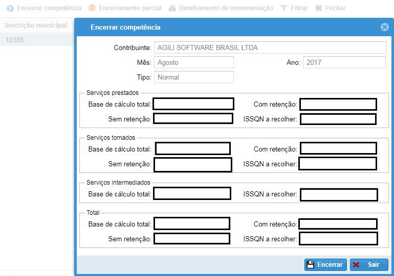 1. ÁGILIBLUE NFS-E (NOTA FISCAL ELETRÔNICA DE SERVIÇOS) 1.