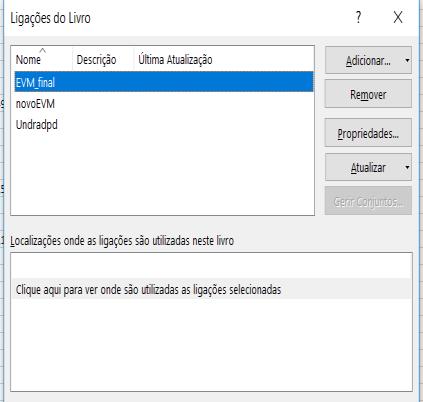 planeadas. Estas funções irão guiar na construção das tabelas dinâmicas no Excel e dão informação ao utilizador (gestor de obra).