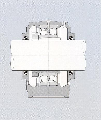 4) Vedações desenhadas para manter um grau de pressão de contato ideal na superfície do anel interno. 5) Os rolamentos são embalados com 25 a 30% do espaço vazio com graxa mineral de lítio.