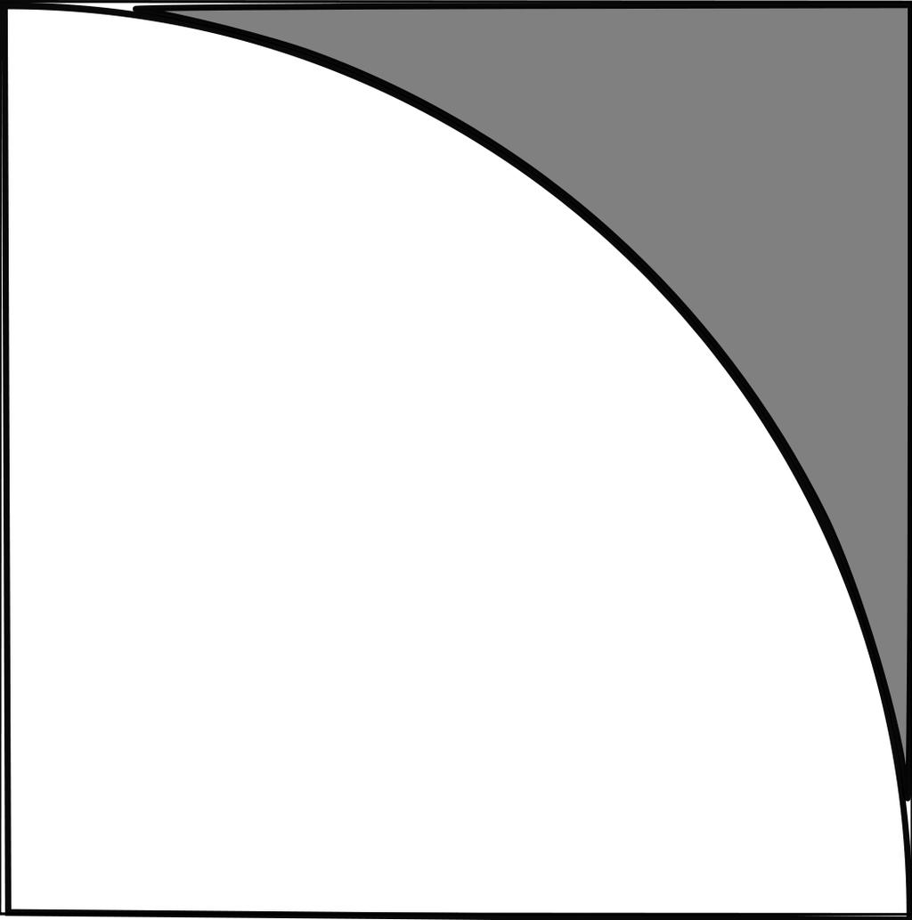 42. O apótema do triângulo equilátero ABC inscrito no círculo mede