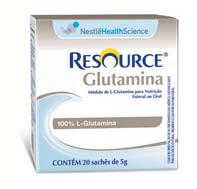 Resource Glutamina Defi nição do produtoo Módulo de L-glutamina para nutrição enteral ou oral.