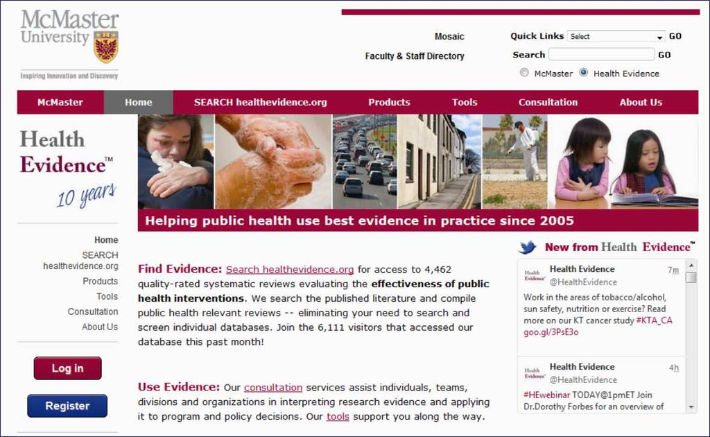 Health-evidence.ca health-evidence.