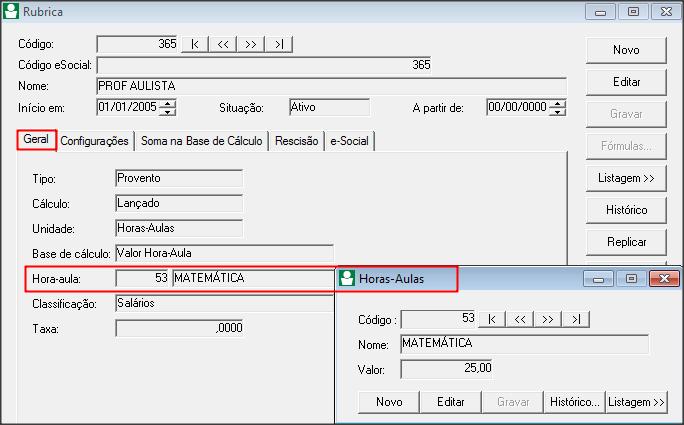 3.4 Na guia CONFIGURAÇÕES; 3.4.1 No quadro RELATÓRIOS, selecione as opções; 3.4.2 