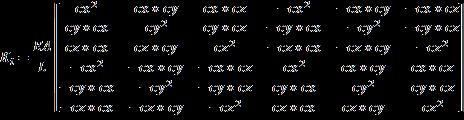 (2.12) (2.13) A equação acima representa a relação entre a Força aplicada sobre um elemento e seu deslocamento em uma treliça plana. É dada a essa matriz o nome de matriz de rigidez: (2.