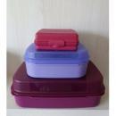 Nome: Bea Roxo Primeiro Nível ID#: 84 Valor: R$120,00 Detalhes: contém: 1 Porta Sanduíche Roxo ou Rosa 1 Visual Box 1.1 Litro 1 Visual Box 2.3 Litr. http://marianatupperware.