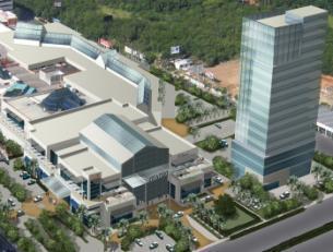 Iguatemi Porto Alegre A expansão contará com 20,3 mil m² para shopping e 10,7 mil m² para torre.