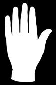visibilidade auxilia na identificação da posição das mãos A tira refletiva no dorso da mão proporciona visibilidade com pouca luminosidade Disponível nos tamanhos 6/PP a 12/GGG Proteção contra