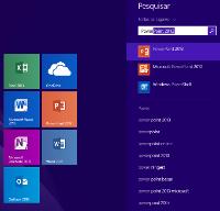 4 Funcionalidade de Pesquisa A funcionalidade de pesquisa no Windows 8. permite encontrar arquivos, programas e aplicativos no seu PC.