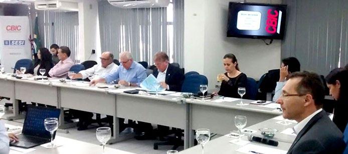SICMA/CBIC Sindicato participa de reunião da CPRT/CBIC Sindicato das Indústrias da O Construção e do Mobiliário de Anápolis (Sicma), esteve presente em reunião da Comissão de Políticas e Relações
